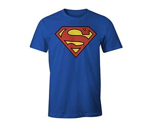Cotton Division HSUPTS1240 Superman - Camiseta para Hombre, Azul (Cobalt), M