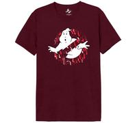 cotton division Meghosdts054 Camiseta, Burdeos Melange, L para Hombre