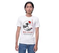 cotton division Mehokusts001 Camiseta, Blanco, L para Hombre