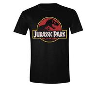 Cotton division t-shirt jurassic park, camiseta hombre, negro, s