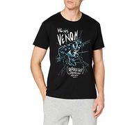 Cotton division T-Shirt Venom, Camiseta Hombre, Negro, M