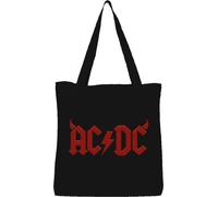cotton division TOTE BAG ACDC LOGO ACDC, REFERENCIA: BWACDCRBB001, NEGRO, 38 x 40 cm