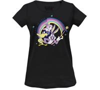 cotton division Woloonets087 Camiseta, Negro, L para Mujer