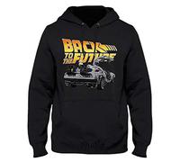 cotton division Mebafudsw035 Sudadera con Capucha, Negro, S para Hombre