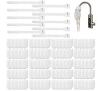 Cotton Filter Bag for Faucet, Universal Cotton Filter Bags, Splash-Proof Filters Bags for Kitchen Sink & Bathrooms, Filters All the Scale,Sand,and Sediments