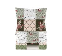 Cotton Market Ropa de cama de 135 x 200 cm - Ropa de cama de microfibra de algodón - Juego de ropa de cama de 2 piezas - funda nórdica de 135 x 200 cm y 1 funda de almohada de 70 x 80 cm - Blanco y