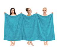 Cotton Paradise Toalla de Baño Grande, 100% Algodón, 40 x 80 Pulgadas, Jumbo para Baño, Azul Aguamarina