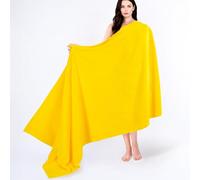 Cotton Paradise Toalla de baño turca Extragrande de 100% algodón, 40 x 80 Pulgadas, Toallas de baño turcas extragrandes para baño, Toalla de baño Amarilla
