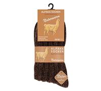 Cotton Prime 2-4 pares de calcetines de alpaca, calcetines de lana con cálida lana de alpaca para mujer y hombre, 39-42