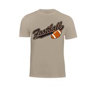 Cotton Prime Camiseta 'American Football' arena / naranja / negro / blanco L arena / naranja / negro / blanco