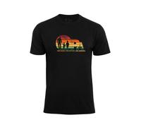 Cotton Prime Camiseta 'Opa Legende der Enkel' verde / naranja / rojo sangre / negro M verde / naranja / rojo sangre / negro