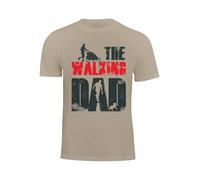 Cotton Prime Camiseta 'The Walking Dad' beige / rojo / negro XL EUR
