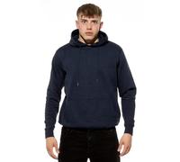 Cotton Prime Cómoda y elegante sudadera con capucha unisex para hombre y mujer, marine, L