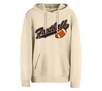 Cotton Prime Sudadera 'American Football' beige / marrón rojizo / negro / blanco XXL EUR
