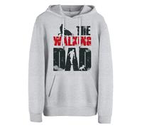 Cotton Prime Sudadera 'The Walking Dad' gris moteado / rojo / negro M EUR