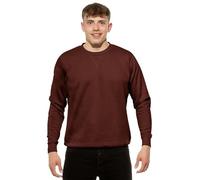 Cotton Prime Sudadera unisex para hombre y mujer, marrón, L