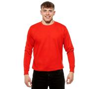 Cotton Prime Sudadera unisex para hombre y mujer, rojo, M