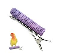 Cotton Rope Bird Perch - Large Standing Anti-Slip Funny Hair Clip Holder