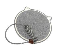 Cotton Rope Scratcher, Cat Scratch Mat, Indoor Cat Scratcher, Cat Scratcher Mat for Indoor Cats with Durable Cotton Rope and Anti-Slip Design to Protect Furniture from Scratches