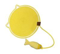 Cotton Rope Scratcher, Cat Scratch Mat, Indoor Cat Scratcher, Cat Scratcher Mat for Indoor Cats with Durable Cotton Rope and Anti-Slip Design to Protect Furniture from Scratches