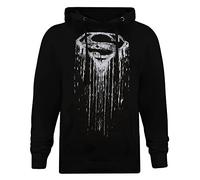 Cotton Soul DC Comics Superman Paint - Sudadera con capucha para hombre, color negro, Negro, S