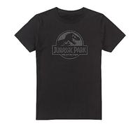 Cotton Soul Jurassic Park Mono Logo - Camiseta para hombre, color negro, Negro , XL
