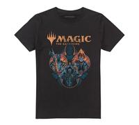Cotton Soul Magic The Gathering Legends - Camiseta unisex, color negro, talla XL, Negro, XL