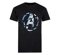 Cotton Soul Marvel Avengers Shattered - Camiseta unisex, color negro, Negro, 46