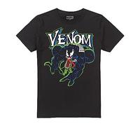 Cotton Soul Marvel Venom Strike Mens T Shirt, Black, XXL