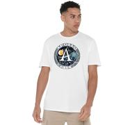 Cotton Soul NASA Apollo - Camiseta para hombre, color blanco, talla M, blanco, M