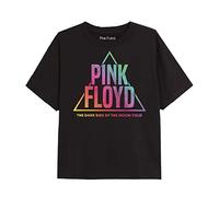 Cotton Soul Pink Floyd Gradient - Camiseta para niñas, color negro