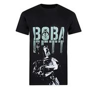 Cotton Soul Star Wars Boba Fett Lives - Camiseta para hombre, Negro, XXL