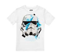 Cotton Soul Star Wars Trooper Cuts Kids T Shirt, White, 12-13 Years