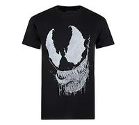 Cotton Soul The Joker Comedy Club - Camiseta para hombre, color gris jaspeado, Negro - Venom Saliva, M
