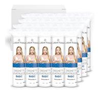 COTTON SOUND BASIC - Discos de maquillaje de 24 paquetes de 100 unidades, discos 100% algodón, aptos para todo tipo de pieles, ideales para la eliminación de maquillaje, fabricado en Italia