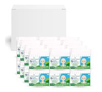 COTTON SOUND Eco - Paquete de 24 paquetes de 60 bastones de algodón para niños, ecológicos y biodegradables, 100% algodón hidrófilo, sobre compostable, fabricado en Italia