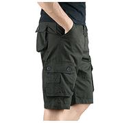 Cotton Traders - Pantalones cortos cargo para hombre, pantalones cortos de trabajo para hombre, talla grande, hasta la rodilla, ligeros, pantalones cortos de verano con cintura elástica, pantalones