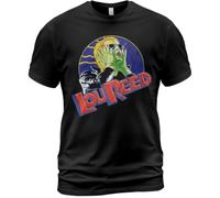 Cotton Unisex T Shirt Lou Reed Legendary Hearts Album tee The Blue MaskBlackXL