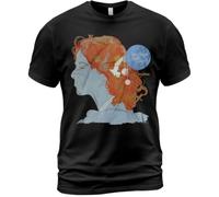 Cotton Unisex T-Shirt Simple Things Carole King Music tee Simple ThingsBlackL