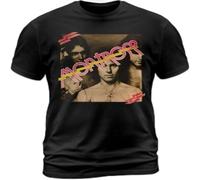 Cotton Unisex T Shirt The Very Best of Montrose Album tee Ronnie Montrose Black S