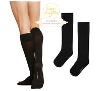 COTTON VELVET MEDIAS HASTA LA RODILLA Para Hombre 41-42 Negro