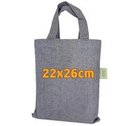 Cottonbagjoe Bolsa pequeña de farmacia | perfecta para pintar | bolsa de yute | bolsa de regalo | sin estampado