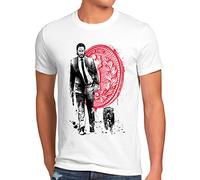 CottonCloud Brave Hit Man Camiseta para Hombre T-Shirt Wick Action Movie Keanu, Talla:4XL