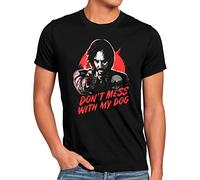 CottonCloud Get Him Camiseta para Hombre T-Shirt Wick Action Movie Keanu, Talla:XL