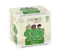 Cottons compresa ultrafina con alas absorción regular 14uds