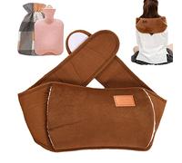 cottonwood Bolsa de agua caliente | Bolsa de calor multifuncional para el abdomen, accesorios antifugas para cinturón caliente para manos, cintura, abdomen, dolor de cuello, dulce regalo para niñas,