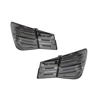 COTUND Par de luces traseras de coche compatibles con Chevrolet Cruze 2009-2014 LED DRL freno que fluye agua parpadeo lámparas luces traseras(Smoke)