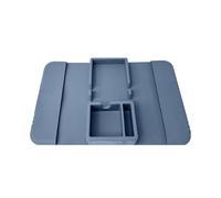 Couch Arm Tray - Anti-Slip Silicone Storage with Side Pocket - Sofa Arm Tray | Organizer for Bed TV Sofa Desk Car Travel Laptop Chair Phone with Non-Skid Grip Flexible Design Multi-Pocket Holder Easy