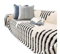 Couch Cover - Washable Non Slip Protector, Pet Friendly Furniture Shield Fabric, Stretch Fit Sofa Protection Layer for Daily Use | Home Bedroom Apartment Dormitory Study Office Hotel Studio Decor