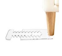 Couch Wall Spacer - 11.42 Inches Couch Stoppers to Prevent Sliding | Clear Sofa Stopper | Anti-Slip Prevent Fire Risks Furniture Protector Couches & Headboard Stoppers for Furniture Home Living Room